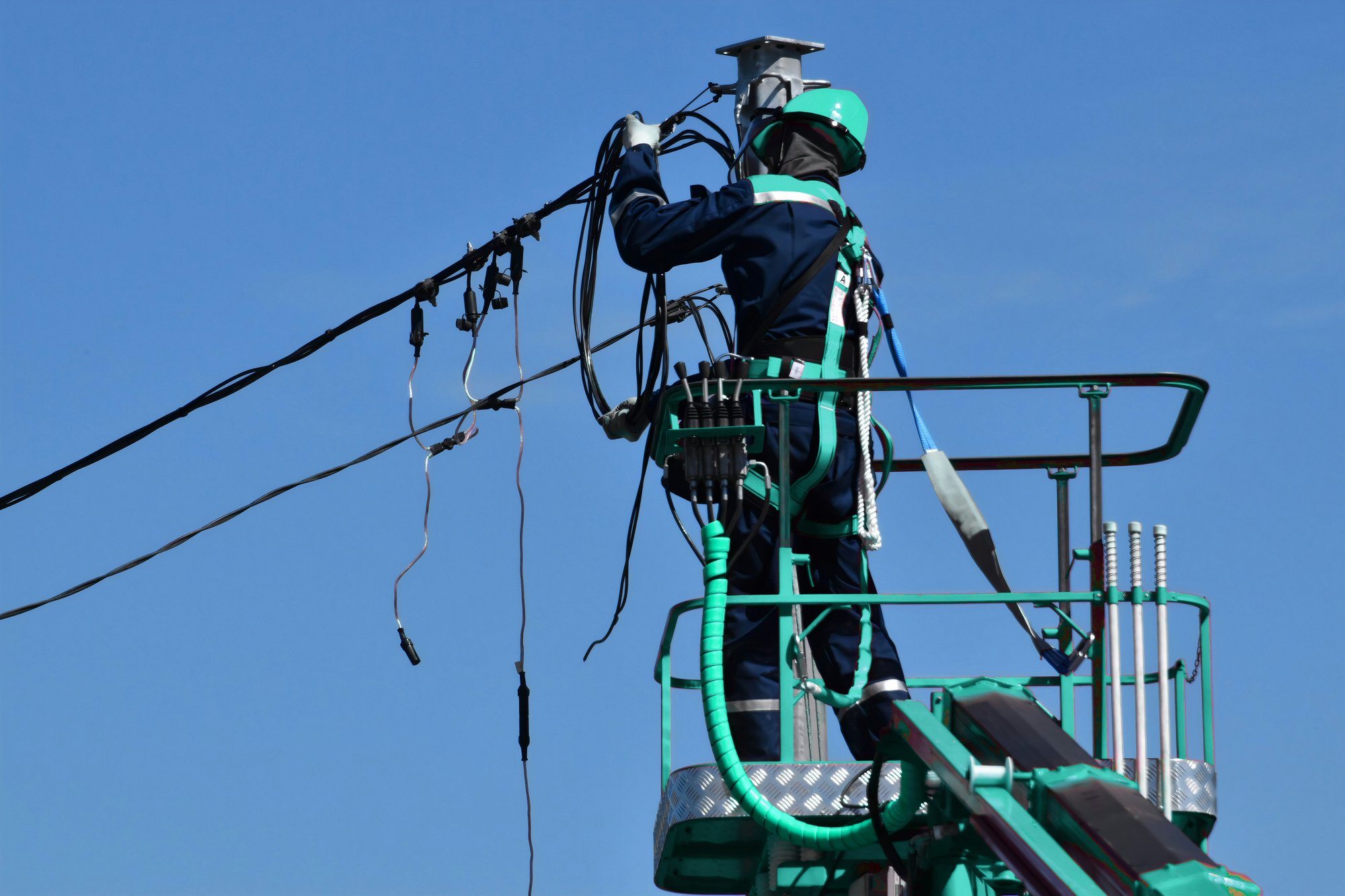 Bild: Stromast-Elektriker